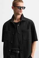 STRETCH OVERSHIRT