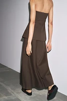 ZW COLLECTION STRAPLESS DRESS