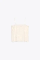 ZW COLLECTION EMBROIDERED TOP