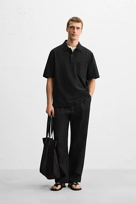 JACQUARD CHECK POLO SHIRT
