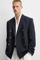 DOUBLE BREASTED BLAZER