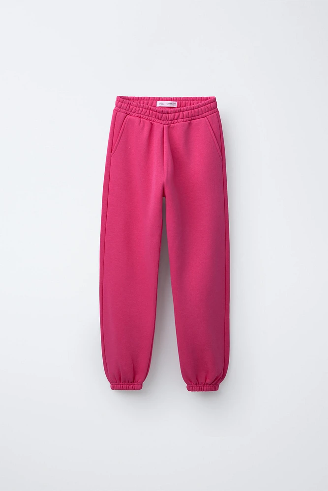 PANTALON JOGGER EN MOLLETON