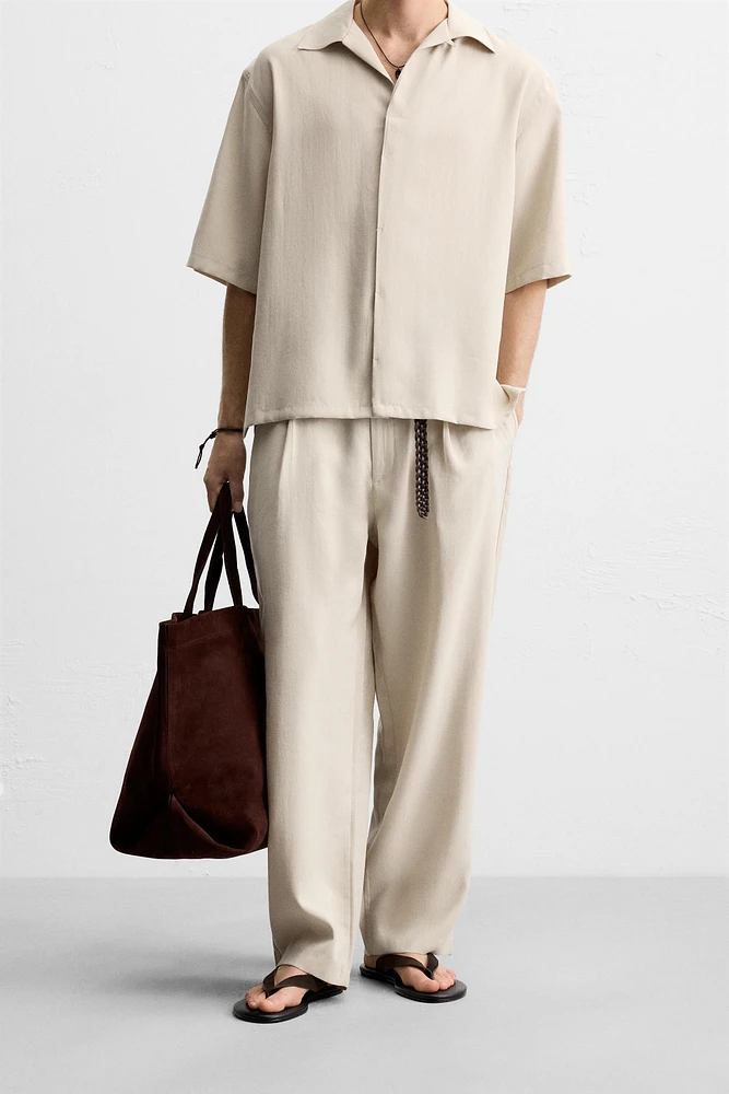 PANTALON FLUIDE PLIS