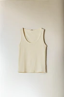 T-SHIRT COTON SANS MANCHES