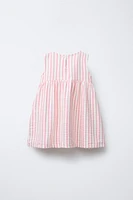 MAXI BOW PRINT DRESS
