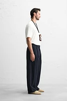 T-SHIRT MÉLANGE LIN