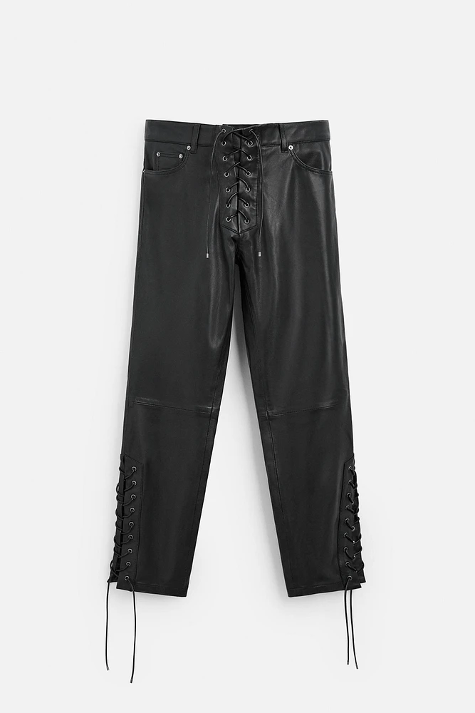 PANTALON EN CUIR ÉDITION LIMITÉE