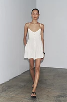 COTTON STRAPPY JUMPSUIT