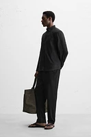 PANTALON À TEXTURE