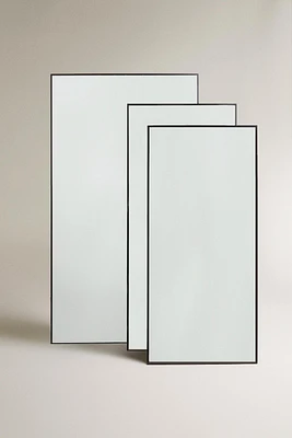 WALL MIRROR WITH METAL FRAME