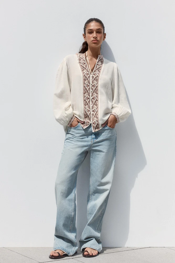 EMBROIDERED SHIRT