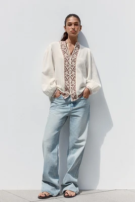 EMBROIDERED SHIRT