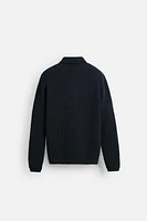 PURL KNIT POLO