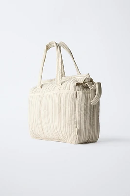 SAC DE MATERNITÉ À RAYURES
