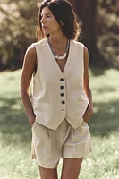 GILET DE TAILLEUR EN LIN