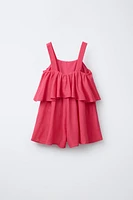 LINEN SHORT JUMPSUIT