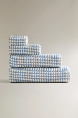 SERVIETTE DE BAIN COTON TEXTUR