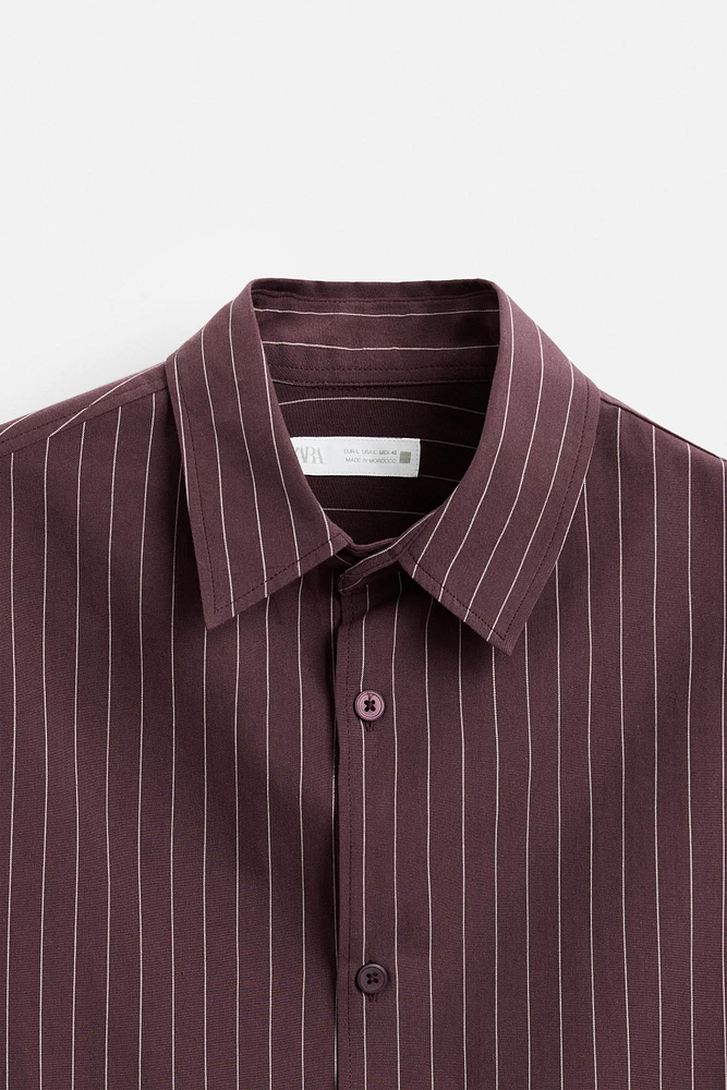 STRIPED COTTON SHIRT