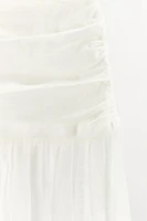 COMBINATION MIDI SKIRT