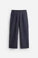 PANTALON RELAXED FIT SEERSUCKER