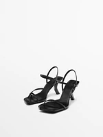 Leather strappy sandals - Limited Edition