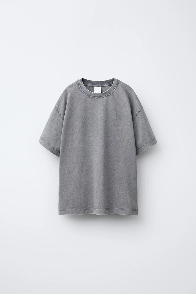 WASHED EFFECT T-SHIRT