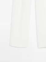 Pantalon droit fluide à pince - Limited Edition