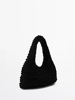 Mini split suede crochet bag - Limited Edition