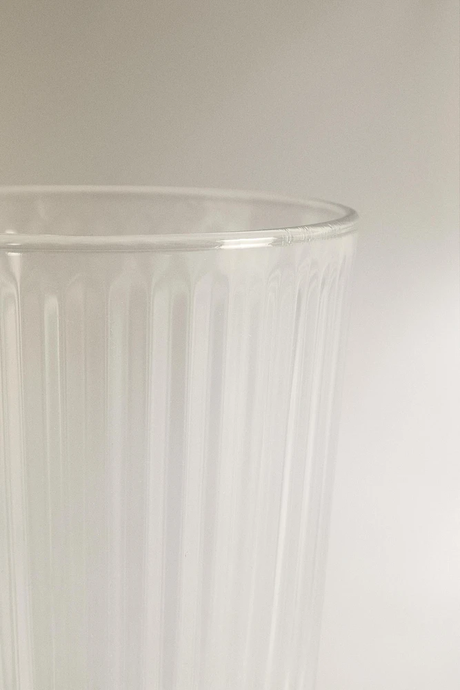 VERRE À SODA LIGNES