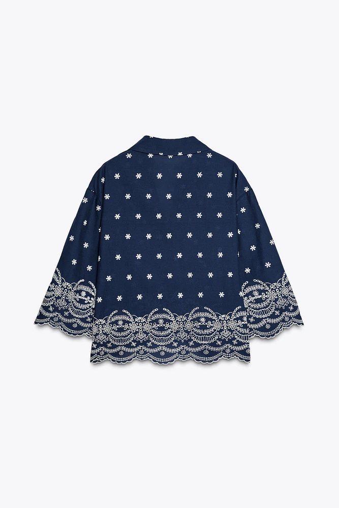 EMBROIDERED SHIRT
