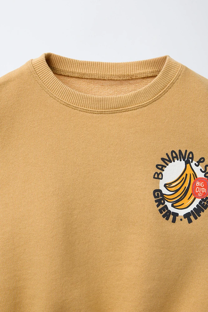 PRINTED SWEATSHIRT