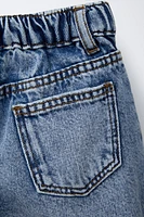 BERMUDA EN JEAN DÉCHIRÉ