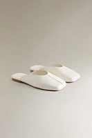 LEATHER MULES