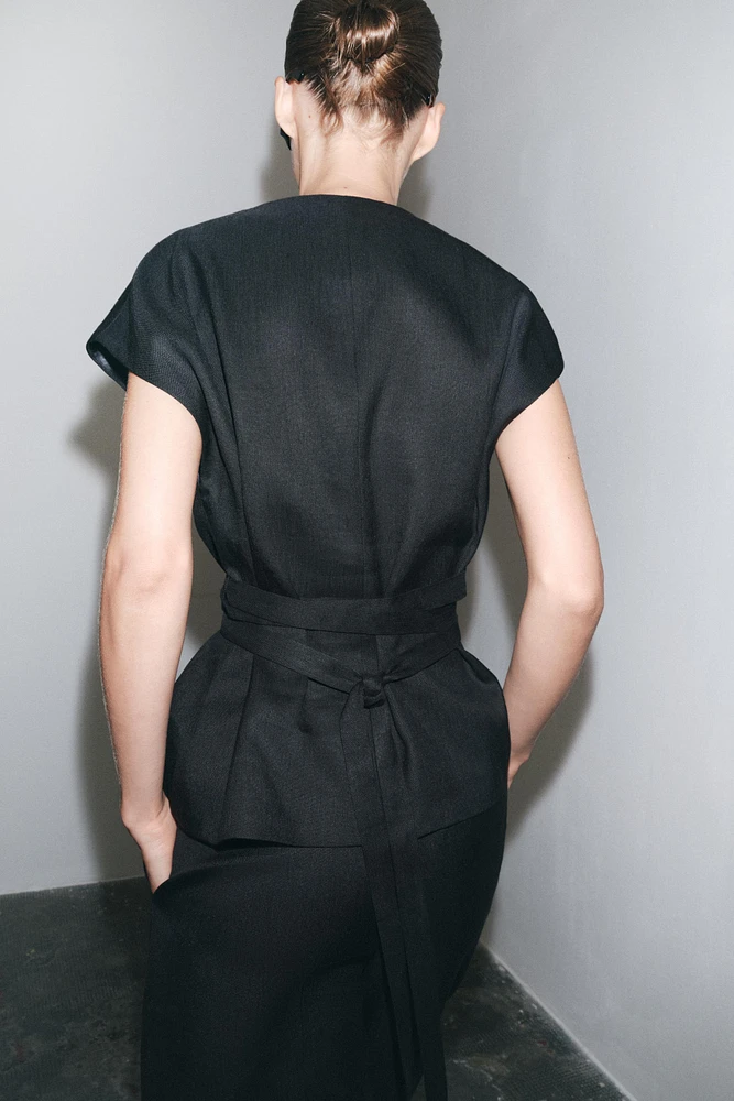 ZW COLLECTION LINEN VEST