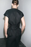 ZW COLLECTION LINEN VEST