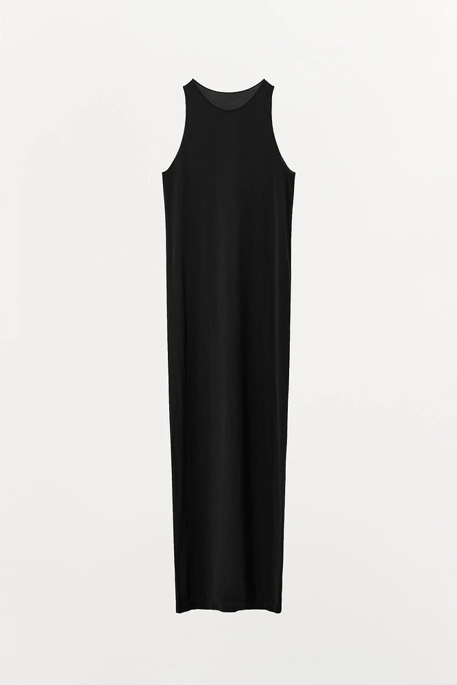 LONG POLYAMIDE DRESS