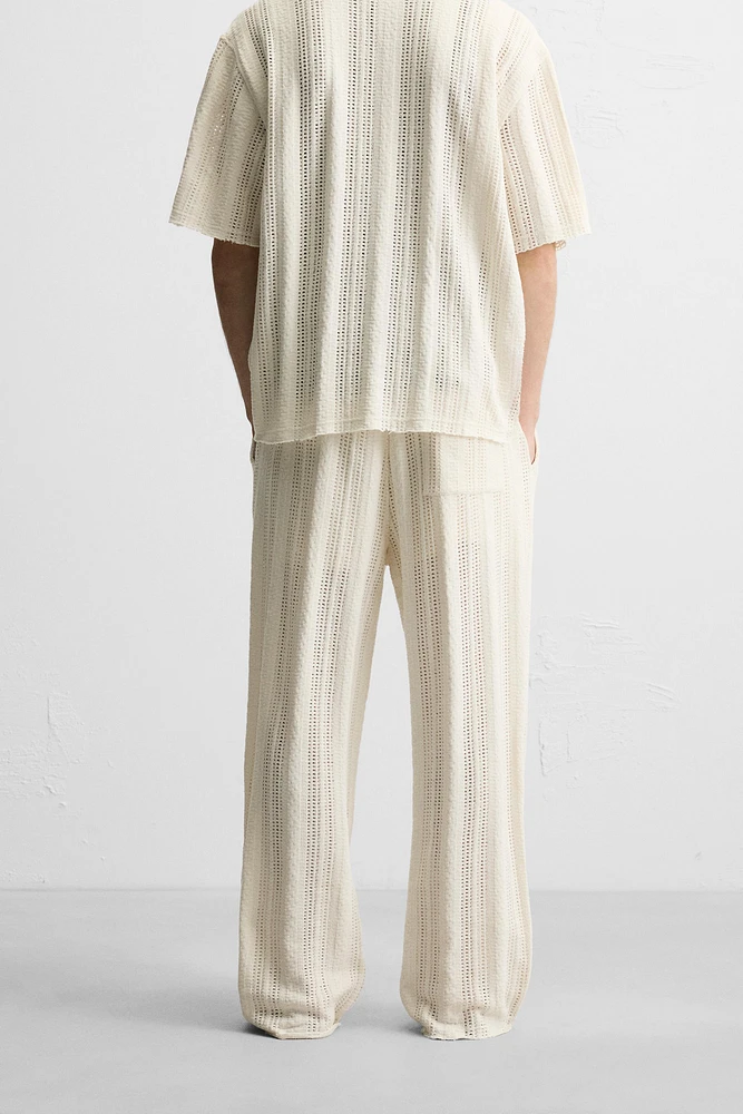 OPEN WEAVE PANTS