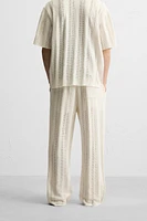 OPEN WEAVE PANTS