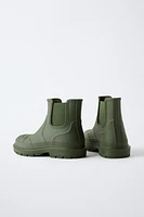 ELASTIC RAIN BOOTS
