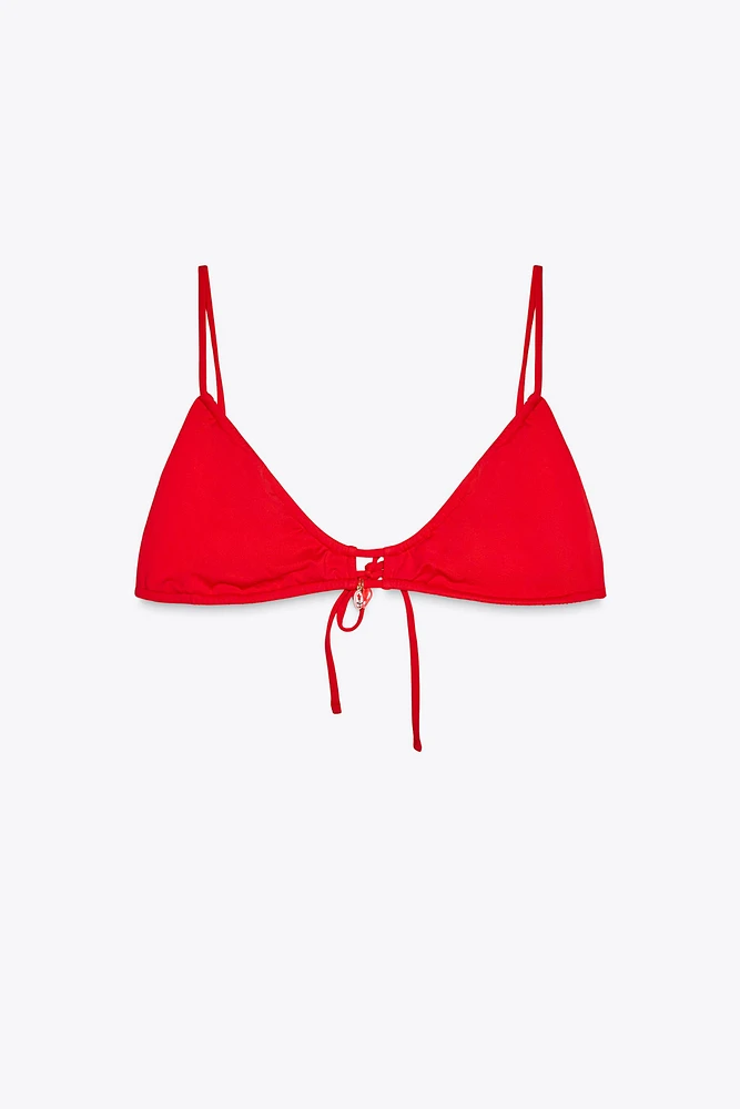 CHARM BIKINI TOP