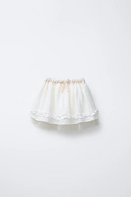 JUPE-SHORT TULLE