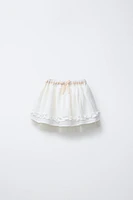 JUPE-SHORT TULLE