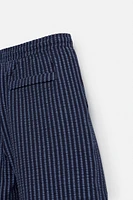 BERMUDA RELAXED FIT SEERSUCKER