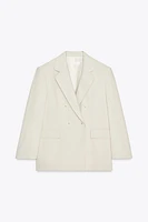 OVERSIZED BLAZER WITH SHOULDER PADS