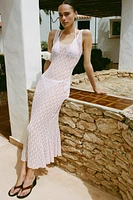 LONG LACE DRESS