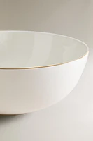SALADIER PORCELAINE BORDURE