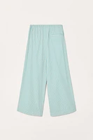 JUPE-CULOTTE À RAYURES LIMITED EDITION