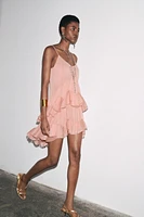 ZW COLLECTION SHORT RUFFLED DRESS