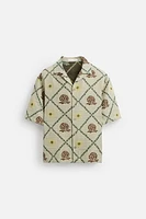 CHEMISE JACQUARD LOSANGES