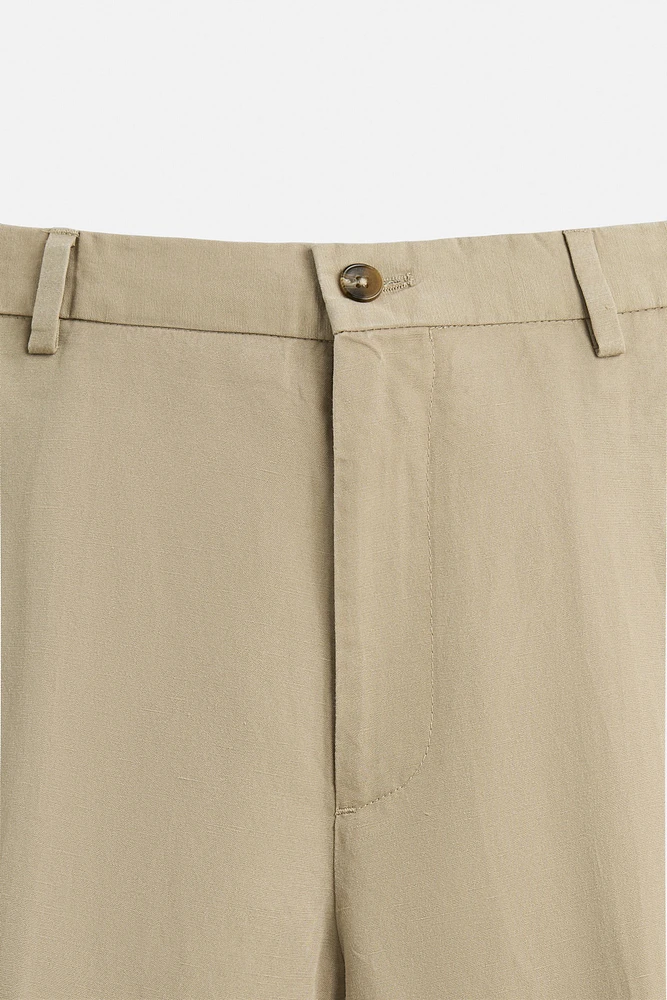 PANTALON DE COSTUME DÉLAVÉ